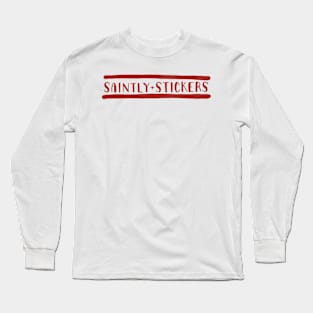 Saintly Stickers Long Sleeve T-Shirt